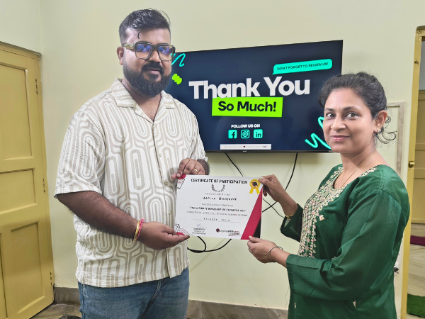Student Certification Facebook workshop - Arpita