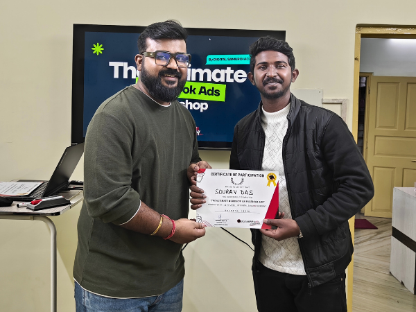 Student Certification Facebook workshop - Sourav