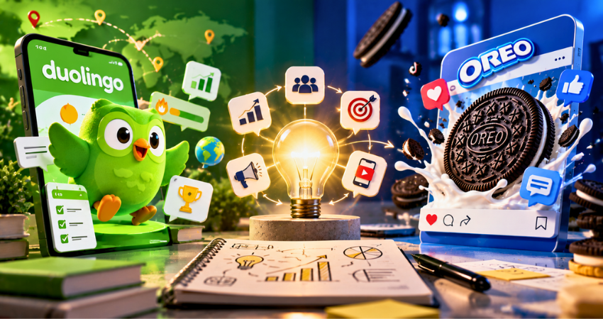 Digital marketing lessons from Duolingo and Oreo